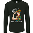 Autistic Mum Unbreakable Autism ASD Mens Long Sleeve T-Shirt Black
