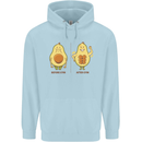 Avocado Gym Funny Fitness Training Healthy Childrens Kids Hoodie Light Blue