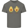 Avocado Gym Funny Fitness Training Healthy Kids T-Shirt Childrens Charcoal
