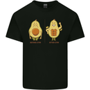 Avocado Gym Funny Fitness Training Healthy Mens Cotton T-Shirt Tee Top Black