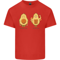 Avocado Gym Funny Fitness Training Healthy Mens Cotton T-Shirt Tee Top Red