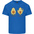 Avocado Gym Funny Fitness Training Healthy Mens Cotton T-Shirt Tee Top Royal Blue