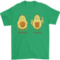 Avocado Gym Funny Fitness Training Healthy Mens T-Shirt Cotton Gildan Irish Green