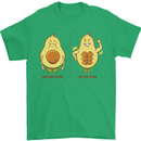 Avocado Gym Funny Fitness Training Healthy Mens T-Shirt Cotton Gildan Irish Green
