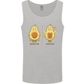 Avocado Gym Funny Fitness Training Healthy Mens Vest Tank Top Sports Grey