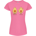 Avocado Gym Funny Fitness Training Healthy Womens Petite Cut T-Shirt Azalea
