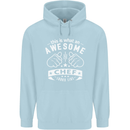 Awesome Chef Looks Like Funny Cooking Childrens Kids Hoodie Light Blue