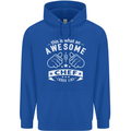 Awesome Chef Looks Like Funny Cooking Childrens Kids Hoodie Royal Blue