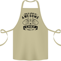 Awesome Chef Looks Like Funny Cooking Cotton Apron 100% Organic Khaki