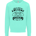 Awesome Chef Looks Like Funny Cooking Kids Sweatshirt Jumper Peppermint