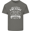 Awesome Chef Looks Like Funny Cooking Kids T-Shirt Childrens Charcoal
