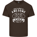 Awesome Chef Looks Like Funny Cooking Kids T-Shirt Childrens Chocolate
