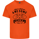 Awesome Chef Looks Like Funny Cooking Kids T-Shirt Childrens Orange