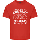Awesome Chef Looks Like Funny Cooking Kids T-Shirt Childrens Red