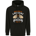 Awesome Chef Looks Like Funny Cooking Mens 80% Cotton Hoodie Black