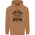 Awesome Chef Looks Like Funny Cooking Mens 80% Cotton Hoodie Caramel Latte