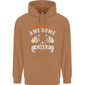 Awesome Chef Looks Like Funny Cooking Mens 80% Cotton Hoodie Caramel Latte