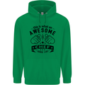 Awesome Chef Looks Like Funny Cooking Mens 80% Cotton Hoodie Irish Green