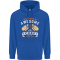 Awesome Chef Looks Like Funny Cooking Mens 80% Cotton Hoodie Royal Blue