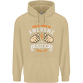 Awesome Chef Looks Like Funny Cooking Mens 80% Cotton Hoodie Sand