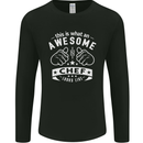 Awesome Chef Looks Like Funny Cooking Mens Long Sleeve T-Shirt Black