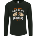 Awesome Chef Looks Like Funny Cooking Mens Long Sleeve T-Shirt Black