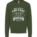 Awesome Chef Looks Like Funny Cooking Mens Sweatshirt Jumper Forest Green