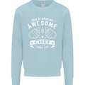 Awesome Chef Looks Like Funny Cooking Mens Sweatshirt Jumper Light Blue