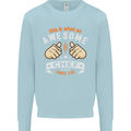Awesome Chef Looks Like Funny Cooking Mens Sweatshirt Jumper Light Blue