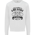 Awesome Chef Looks Like Funny Cooking Mens Sweatshirt Jumper White