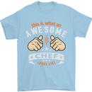 Awesome Chef Looks Like Funny Cooking Mens T-Shirt Cotton Gildan Light Blue