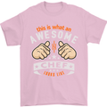 Awesome Chef Looks Like Funny Cooking Mens T-Shirt Cotton Gildan Light Pink