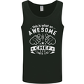 Awesome Chef Looks Like Funny Cooking Mens Vest Tank Top Black