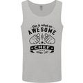 Awesome Chef Looks Like Funny Cooking Mens Vest Tank Top Sports Grey