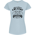 Awesome Chef Looks Like Funny Cooking Womens Petite Cut T-Shirt Light Blue