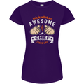 Awesome Chef Looks Like Funny Cooking Womens Petite Cut T-Shirt Purple