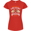 Awesome Chef Looks Like Funny Cooking Womens Petite Cut T-Shirt Red