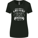 Awesome Chef Looks Like Funny Cooking Womens Wider Cut T-Shirt Black