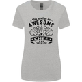 Awesome Chef Looks Like Funny Cooking Womens Wider Cut T-Shirt Sports Grey