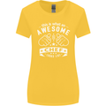 Awesome Chef Looks Like Funny Cooking Womens Wider Cut T-Shirt Yellow
