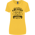 Awesome Chef Looks Like Funny Cooking Womens Wider Cut T-Shirt Yellow
