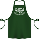 Awesome Coach Rugby Football Tennis Cotton Apron 100% Organic Forest Green
