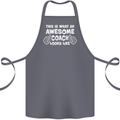 Awesome Coach Rugby Football Tennis Cotton Apron 100% Organic Steel