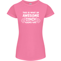 Awesome Coach Rugby Football Tennis Womens Petite Cut T-Shirt Azalea