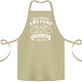 Awesome Cyclist Looks Like This Cycling Cotton Apron 100% Organic Khaki