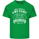 Awesome Cyclist Looks Like This Cycling Kids T-Shirt Childrens Irish Green