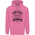 Awesome Cyclist Looks Like This Cycling Mens 80% Cotton Hoodie Azelea