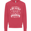 Awesome Cyclist Looks Like This Cycling Mens Sweatshirt Jumper Heliconia