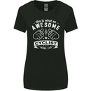Awesome Cyclist Looks Like This Cycling Womens Wider Cut T-Shirt Black