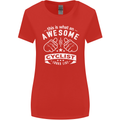 Awesome Cyclist Looks Like This Cycling Womens Wider Cut T-Shirt Red